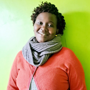 A portrait picture Asilo Christine, a member of Casey Foundation Africa