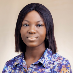 A portrait picture Oyinlade Bridget Adeola, a member of Casey Foundation Africa