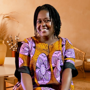 A portrait picture of Violet Oketch of Casey Foundation Africa